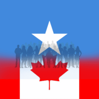 2021 census showing 65,555 Somali people living in Canada
