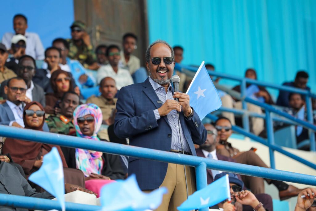 President of Somalia -Hassan Sheikh Mohamud