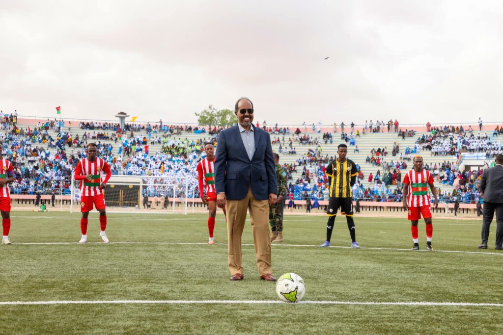 President of Somalia -Hassan Sheikh Mohamud