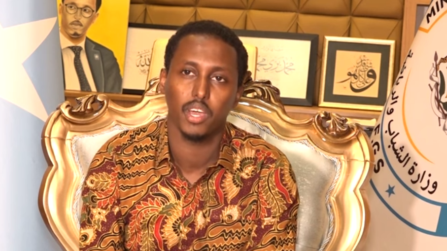 Mohamed Abdi Bare, Minister of Sports and Youth