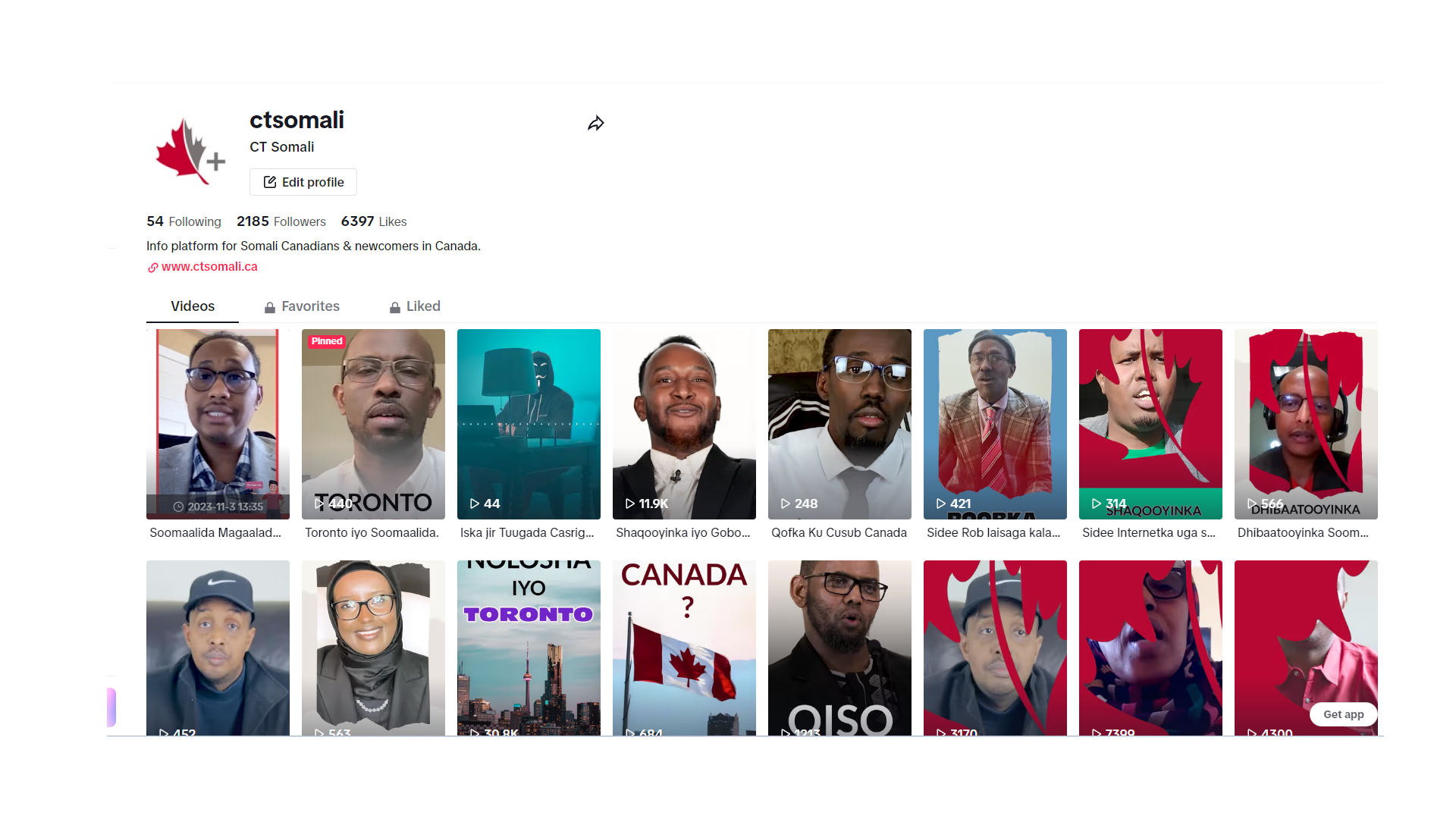 CT Somali Platform Expands Reach on TikTok, Connecting Communities Across Canada