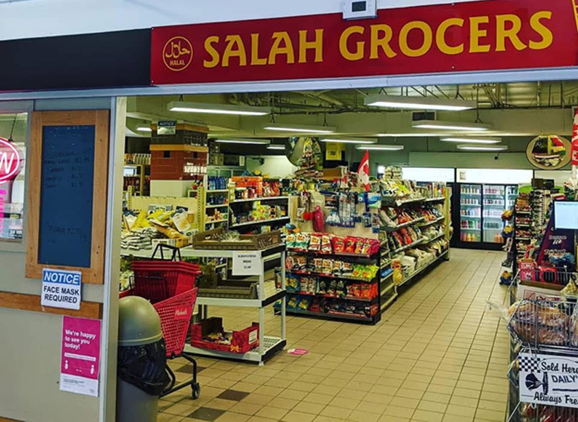 Salah Grocers, a Somali-owned grocery shop serving the Winnipeg community.