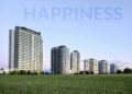 Mississauga skyline leading the Leger Happy Cities 2025 ranking, illustrating a major city with high happiness and strong job opportunities for newcomers.