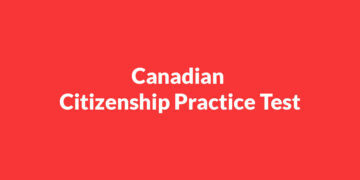 Canadian Citizenship Practice Test, 20 Questions